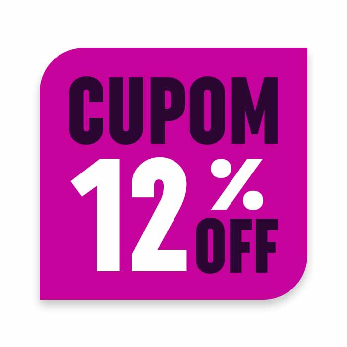 Cupom 12% off
