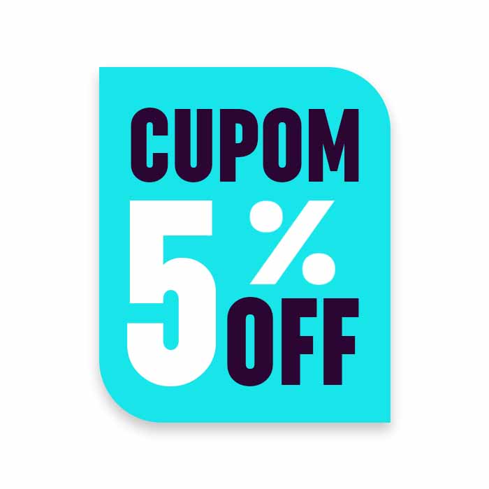 Cupom 5% off