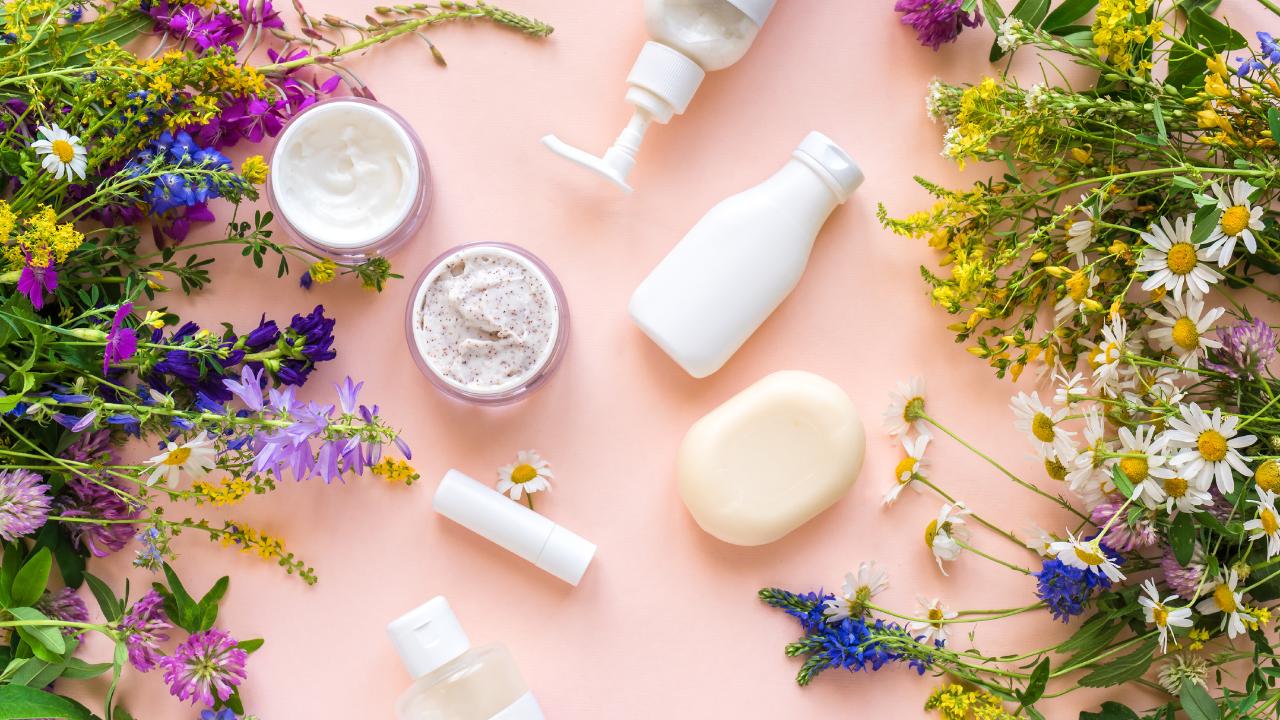 Cosméticos em promoção