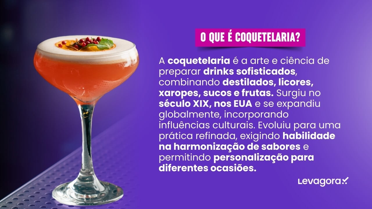 O que é Coquetelaria