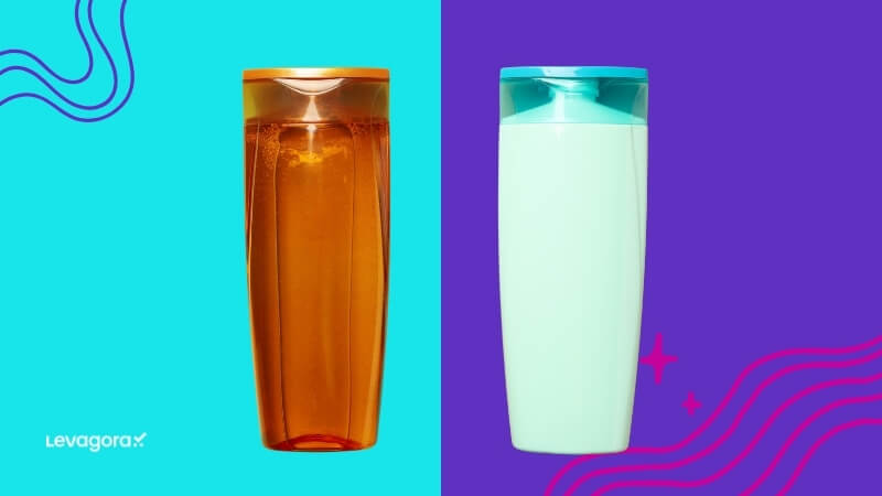 Shampoo transparente x shampoo perolado qual escolher