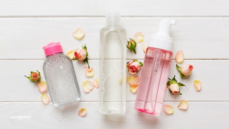Diferença entre tônico, adstringente e água micelar