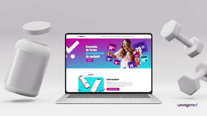Cupons de descontos para suplementos A Levagora é o melhor site para encontrar cupons de suplementos
