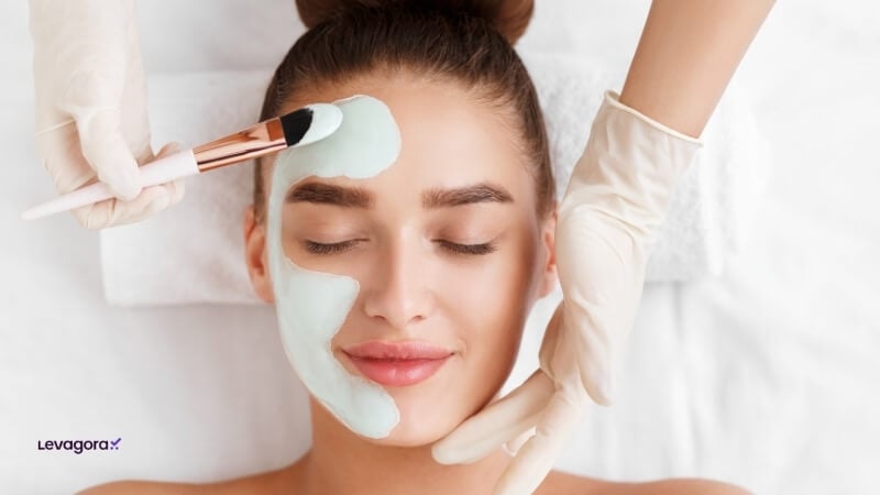 Argila facial mancha a pele