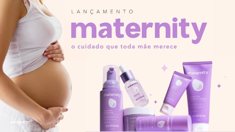 Produtos Océane ideais para skincare na gestação