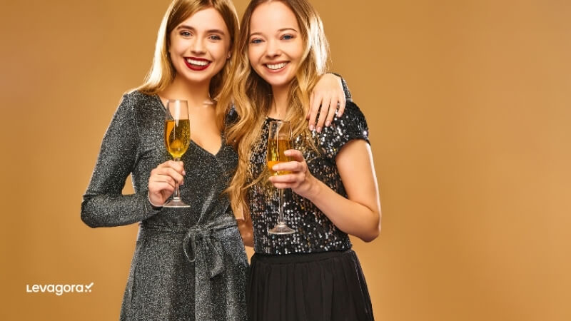 Looks de Ano-Novo brilho, leveza e boas vibrações