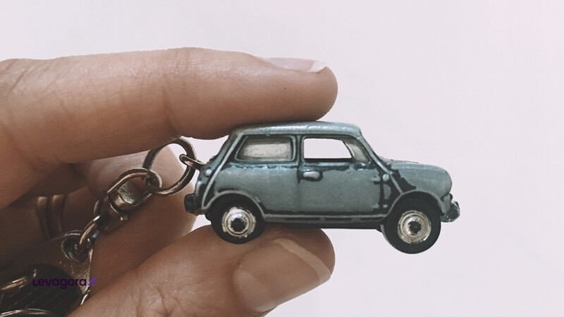 Pequenos objetos de decoração (porta-chaves, miniaturas)