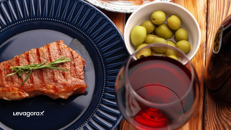 Vinhos para acompanhar ceia com carnes