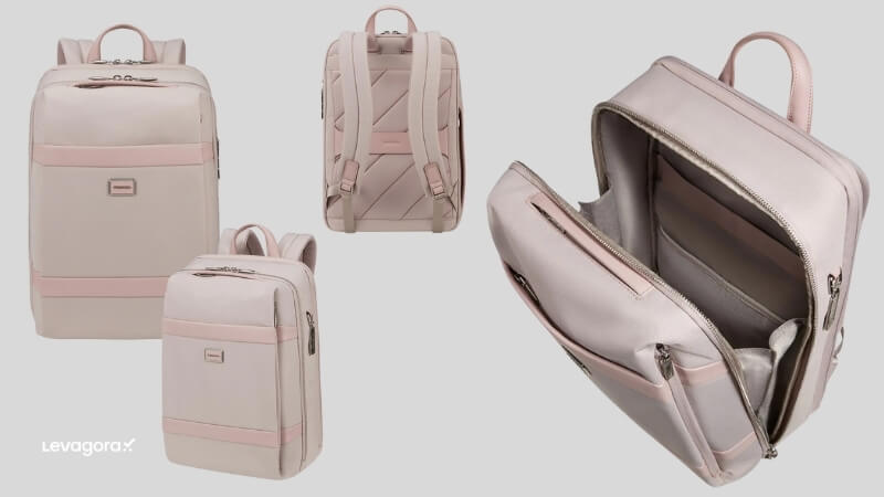 1. Mochila Samsonite Notebook 14,1″ Image Biz Rosa