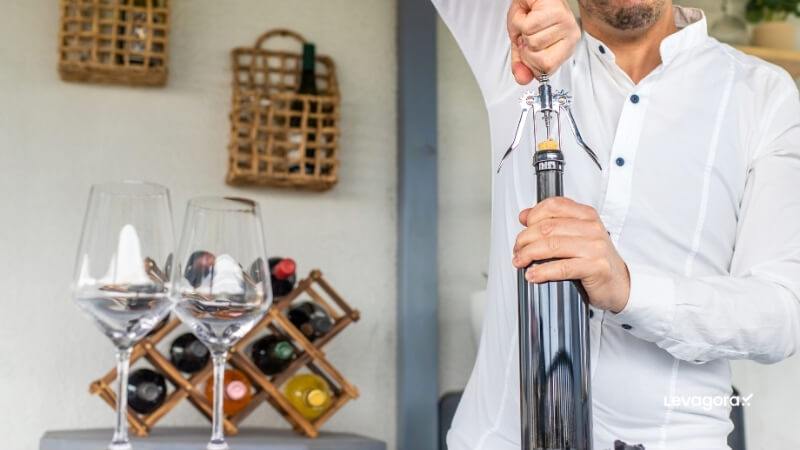 Como armazenar vinho depois de aberto