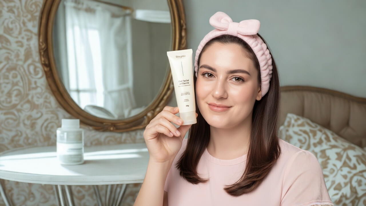 Review do Gel Facial Antiacne Bisyou Funciona Mesmo